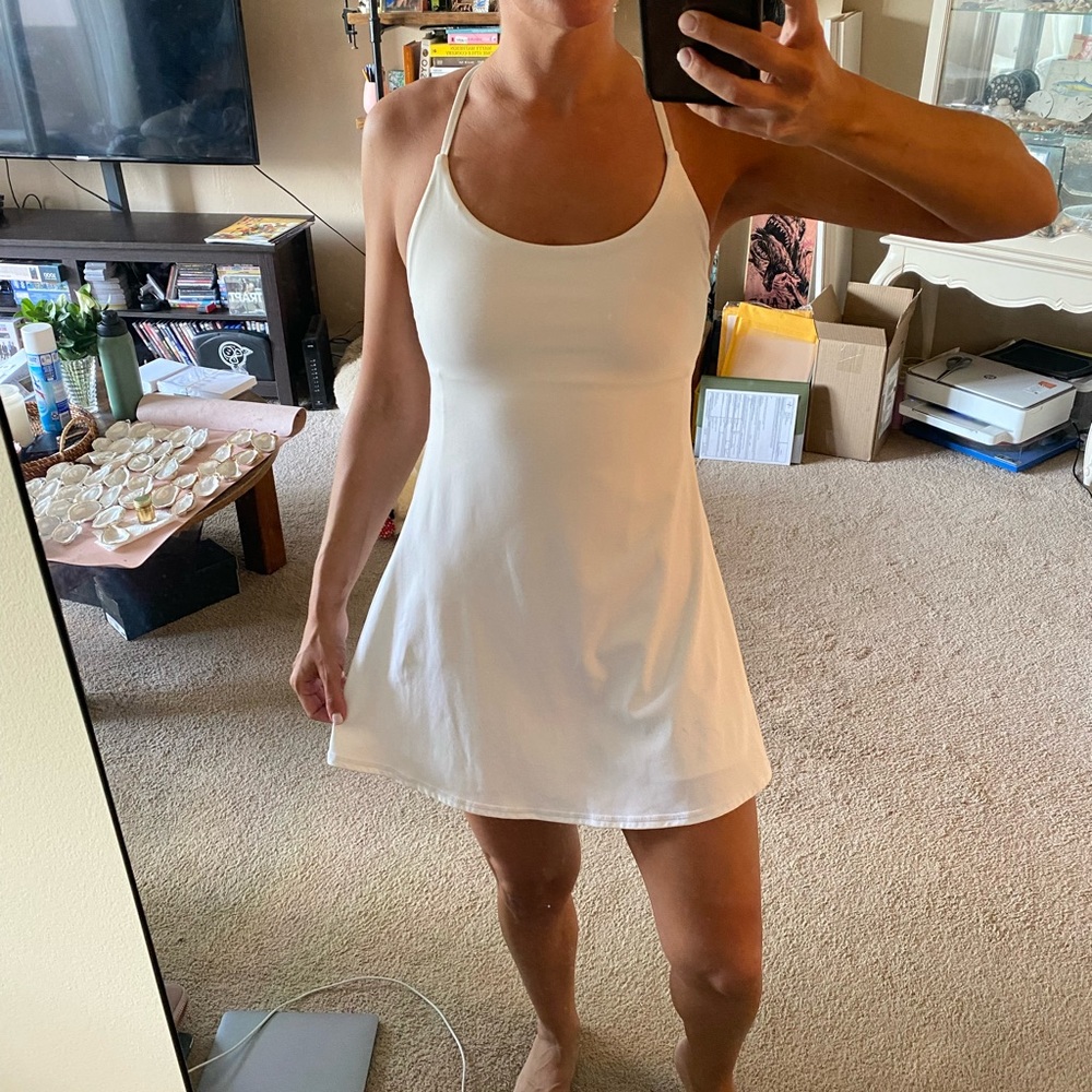 NWT Halara White Tennis Dress (S)